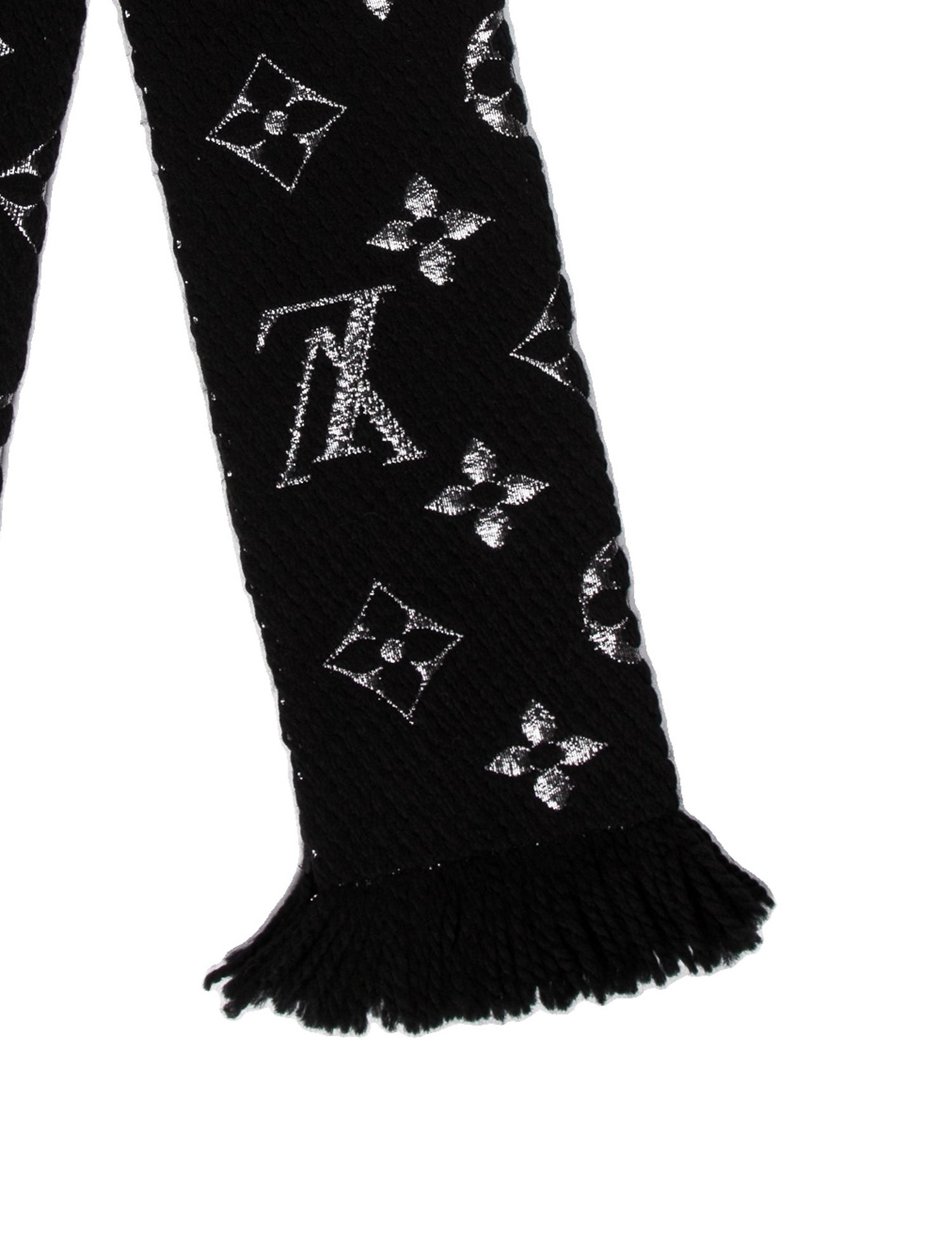 Louis Vuitton Logomania Wool Scarf