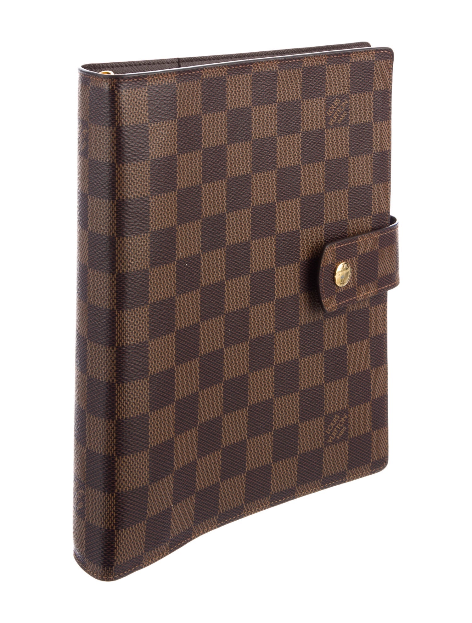 Louis Vuitton Damier Ebene Large Ring Agenda Cover