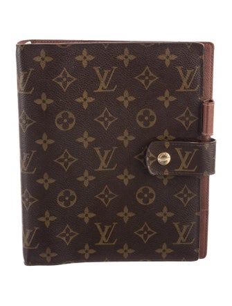 Louis Vuitton Monogram Large Ring Agenda Cover