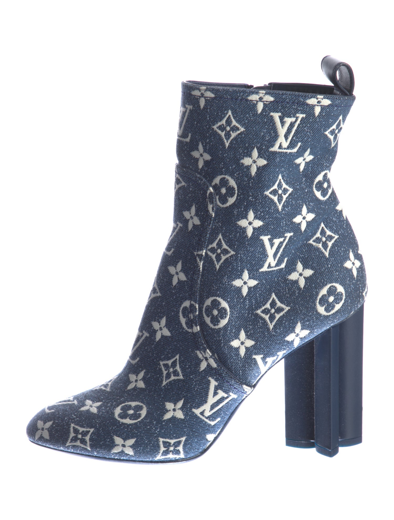 Louis Vuitton LV Monogram Denim Boots