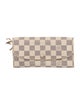 Louis Vuitton 2014 Damier Azur Pattern Emilie Wallet