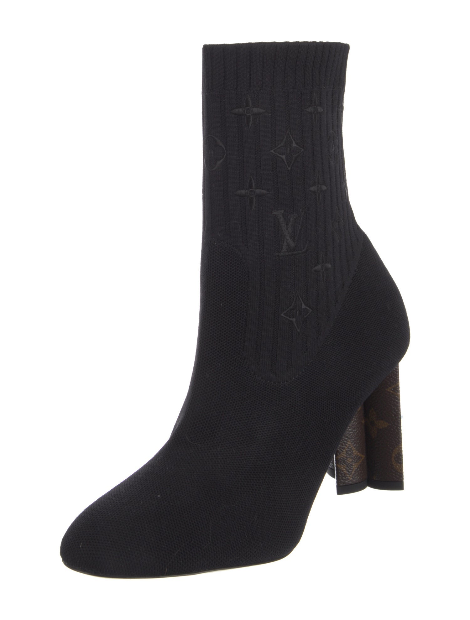 Louis Vuitton LV Monogram Sock Boots