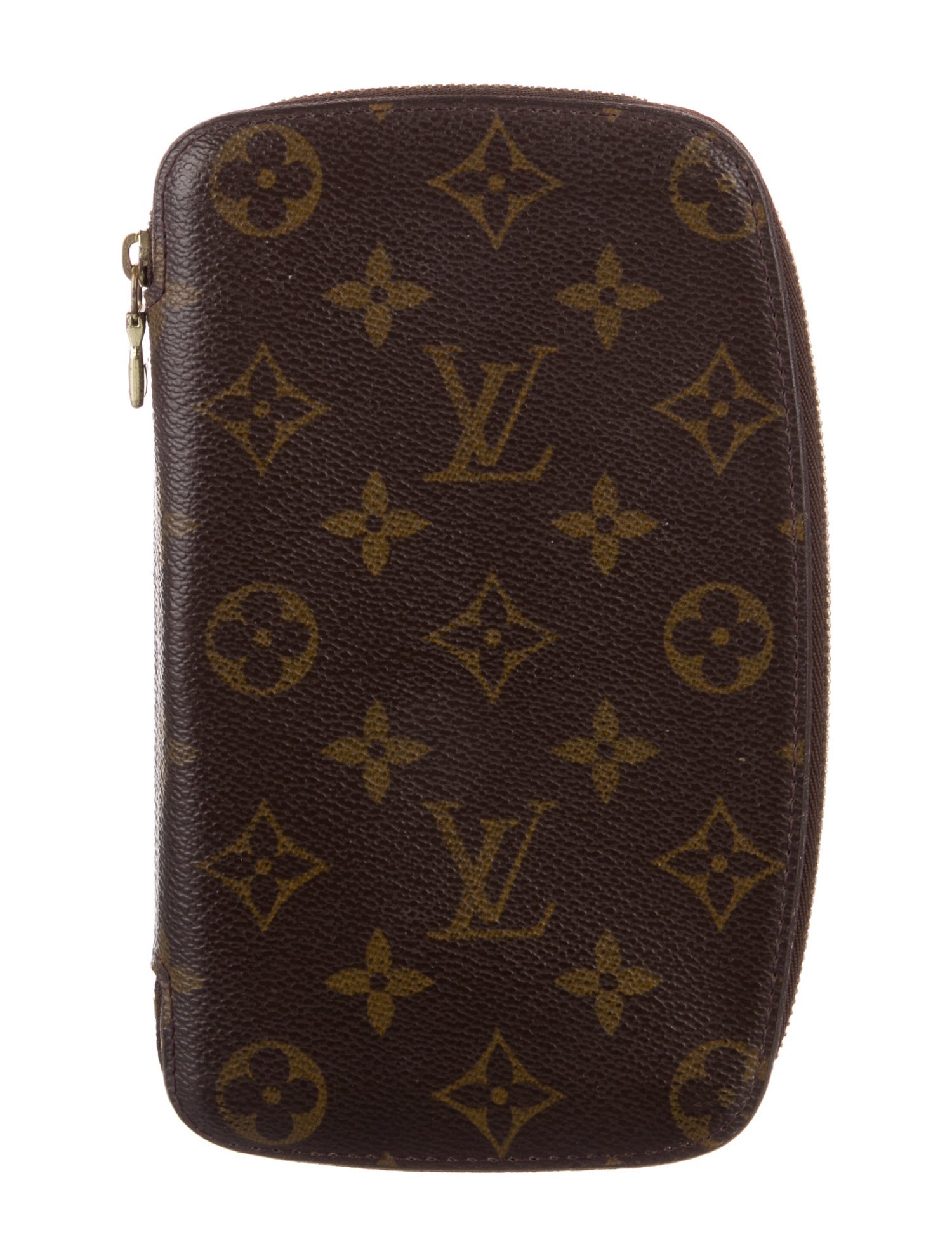 Louis Vuitton 2000 Monogram Pattern Zippy Organizer Wallet