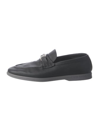 Louis Vuitton LV Monogram Leather Loafers