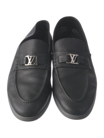 Louis Vuitton LV Monogram Leather Loafers