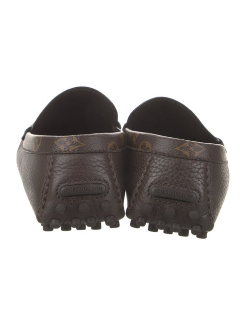 Louis Vuitton Signature Logo Leather Drivers
