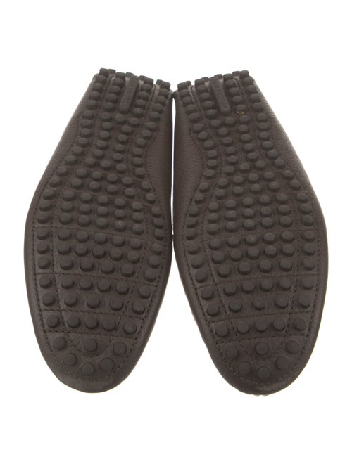 Louis Vuitton Signature Logo Leather Drivers