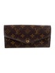 Louis Vuitton 2018 LV Monogram Sarah Wallet