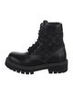 Louis Vuitton Leather Combat Boots