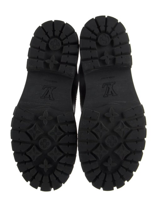 Louis Vuitton Leather Combat Boots