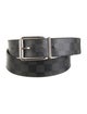 Louis Vuitton 2015 Damier Graphite Pattern Belt
