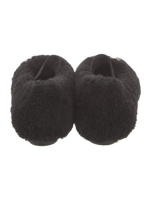 Louis Vuitton LV Monogram Shearling Ballet Flats