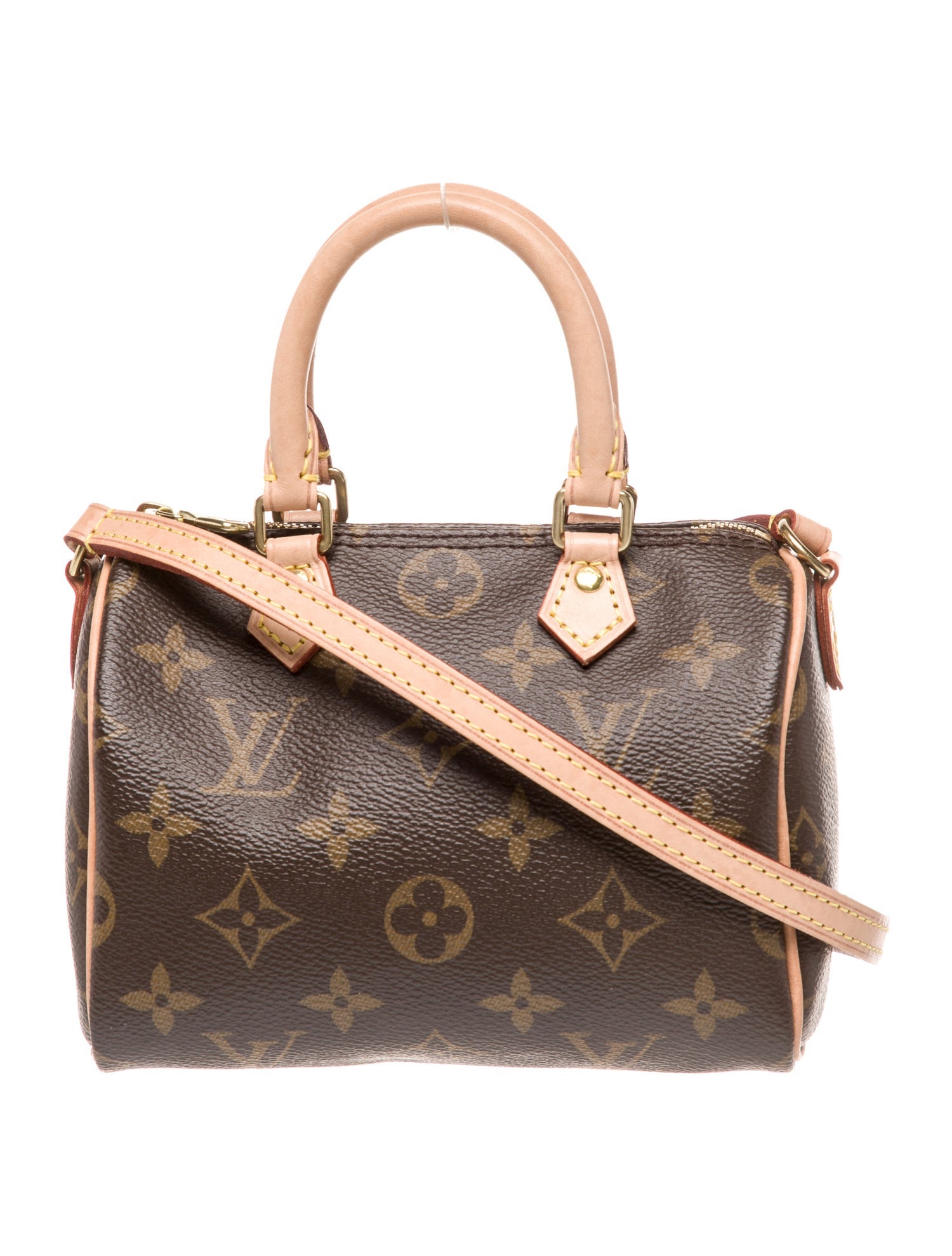 Louis Vuitton LV Monogram Speedy Bandouliere Nano