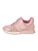 Louis Vuitton Suede Leather Trim Embellishment Sneakers
