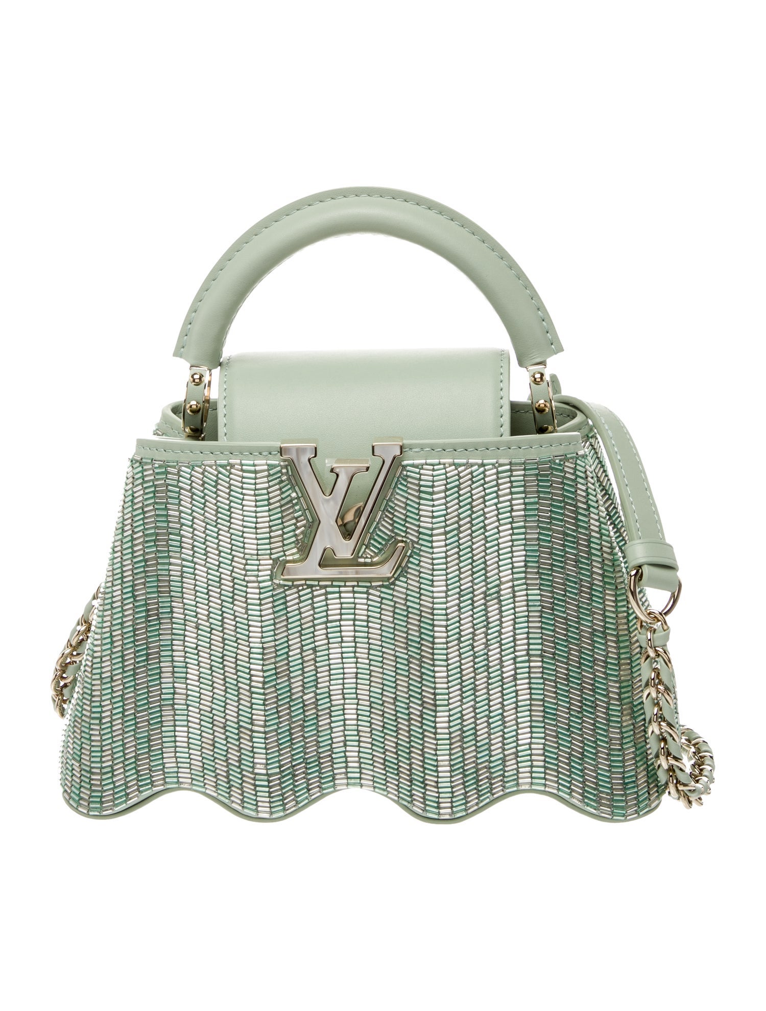 Louis Vuitton Leather Capushell Mini