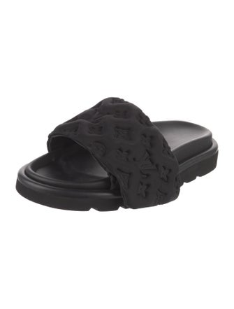 Louis Vuitton Monogram Pattern Slides