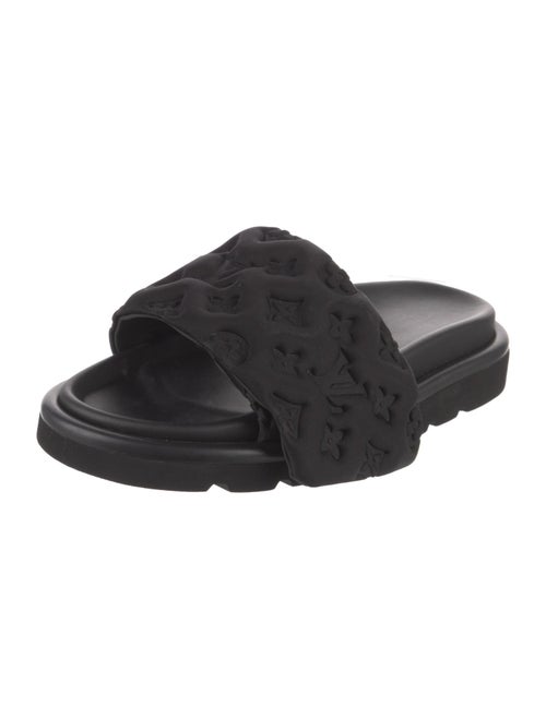 Louis Vuitton Monogram Pattern Slides