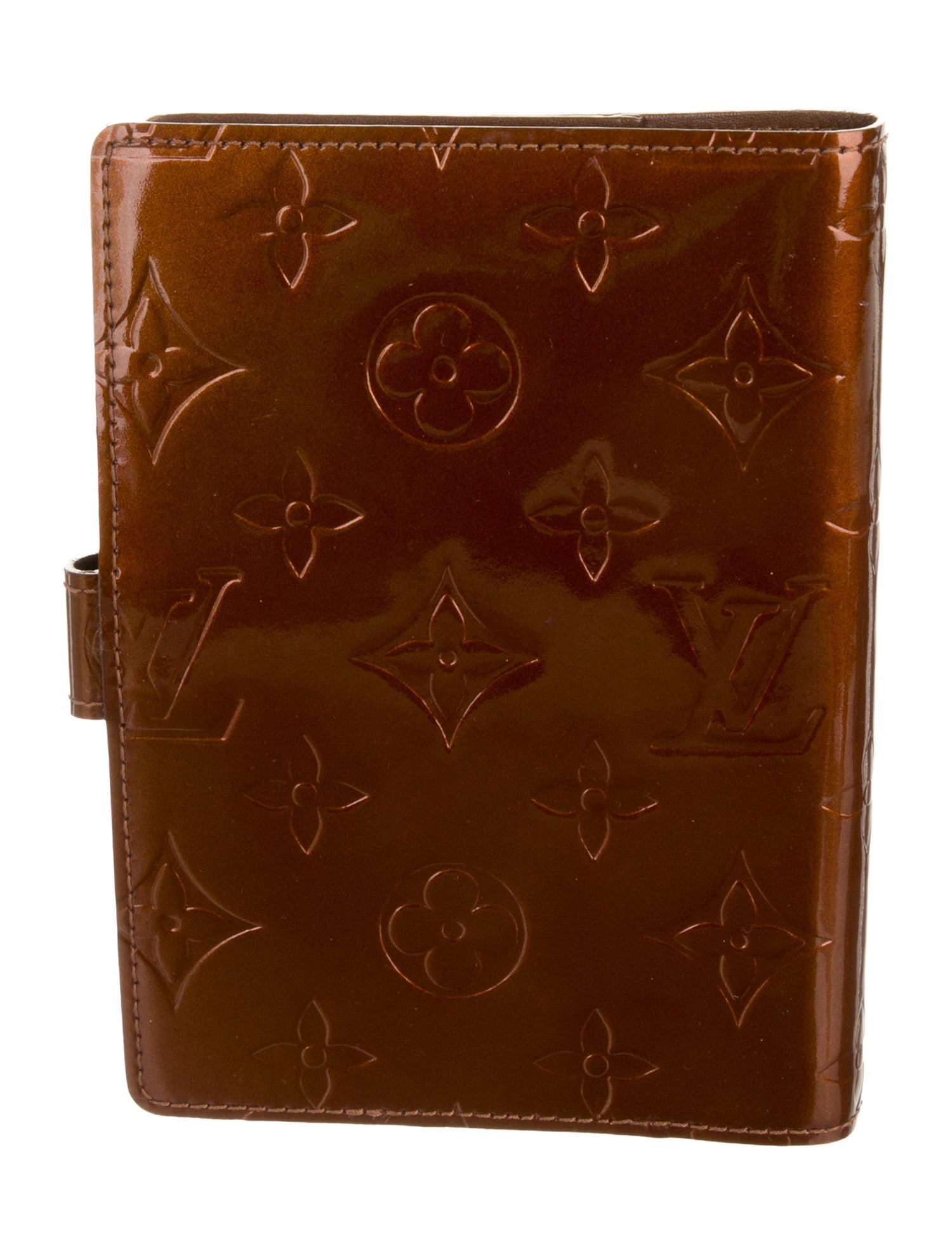 Louis Vuitton Monogram Vernis Small Ring Agenda Cover