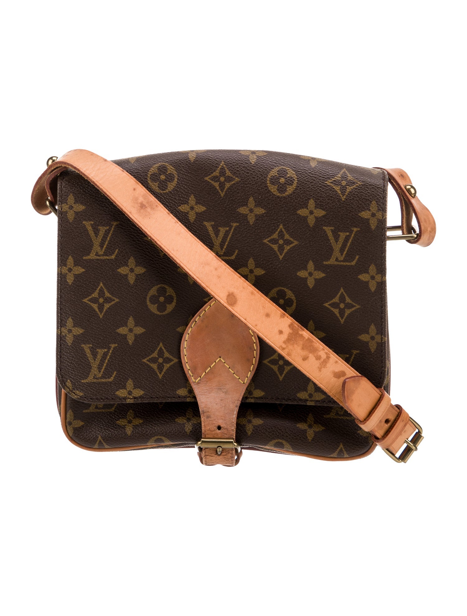 Louis Vuitton LV Monogram Cartouchière MM Vintage