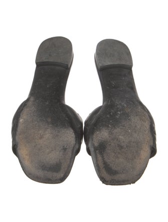 Louis Vuitton LV Monogram Leather Slides