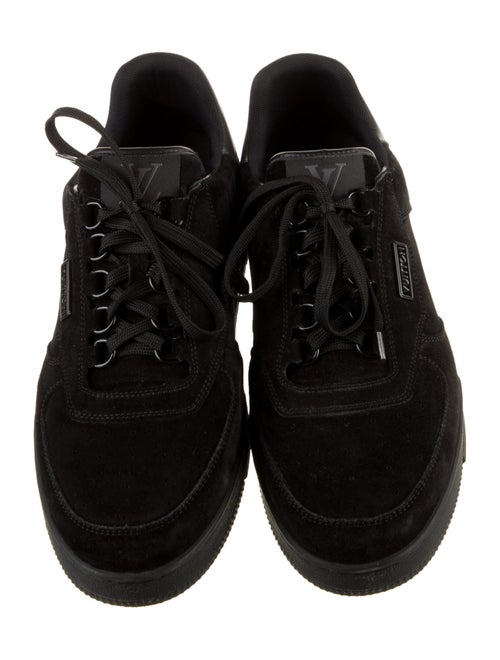 Louis Vuitton LV Monogram Suede Sneakers