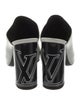Louis Vuitton LV Monogram Leather Slides