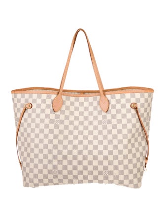 Louis Vuitton Damier Azur Neverfull w/Pouch GM