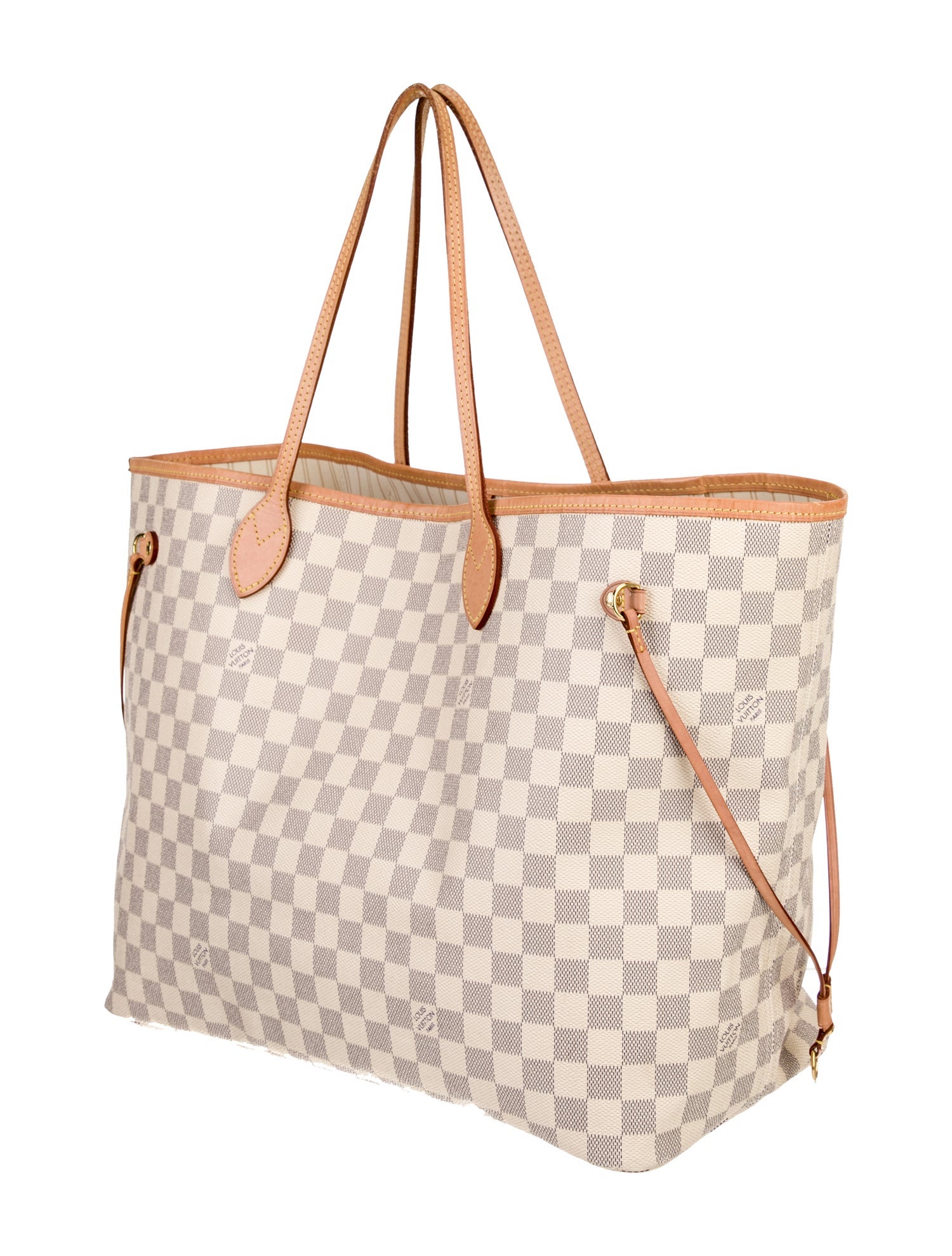 Louis Vuitton Damier Azur Neverfull w/Pouch GM