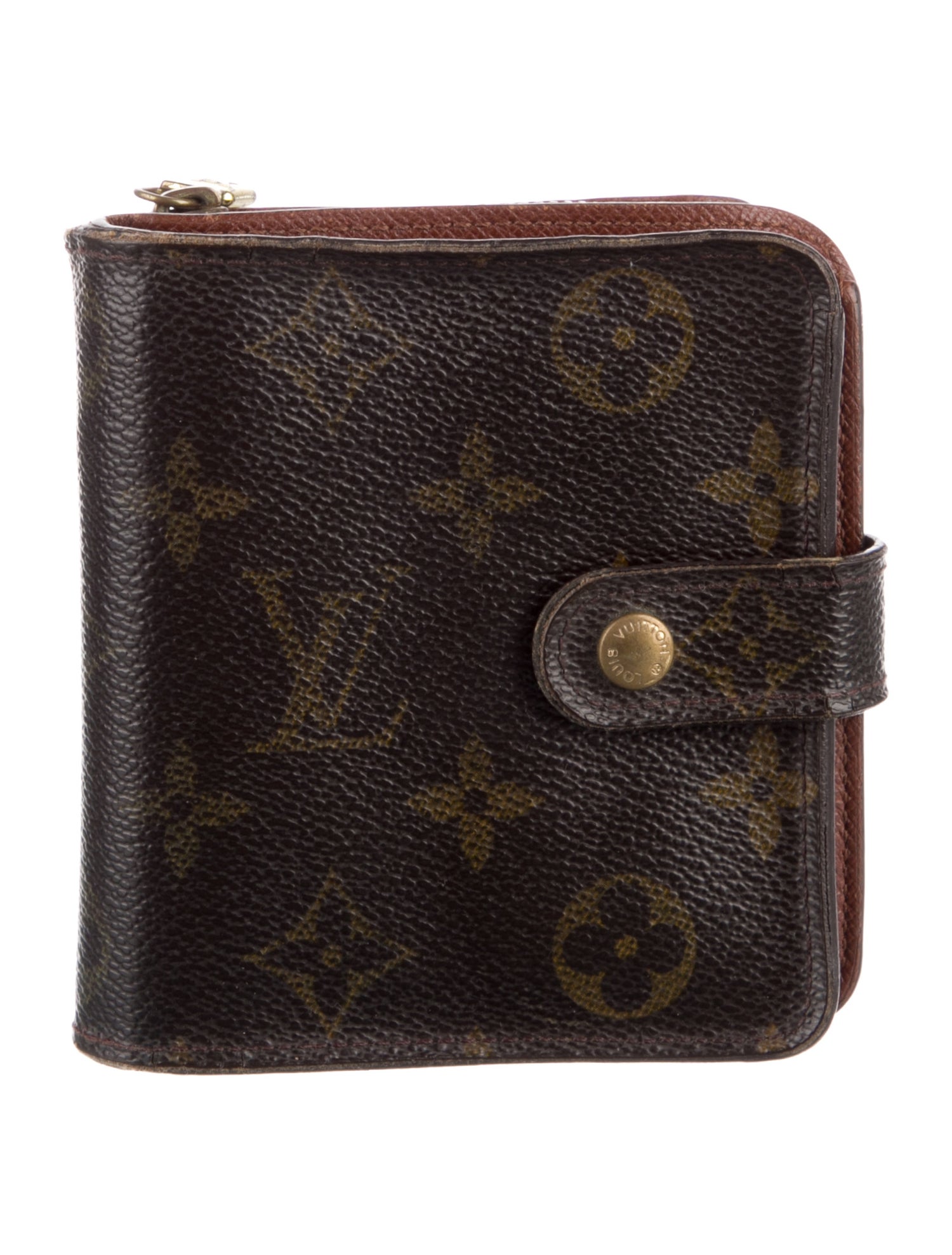 Louis Vuitton Vintage 2000 Compact Zippé Wallet