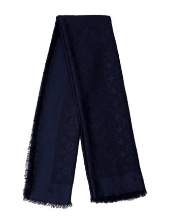 Louis Vuitton Silk LV Monogram Scarf