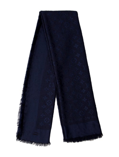Louis Vuitton Silk LV Monogram Scarf