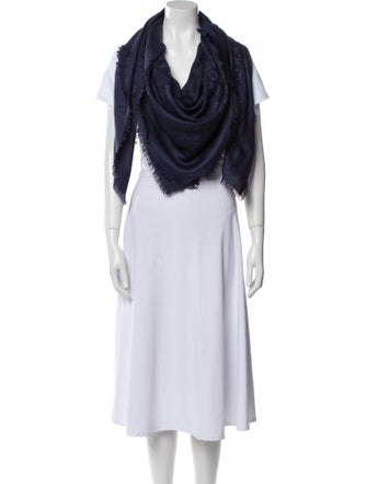 Louis Vuitton Silk LV Monogram Scarf