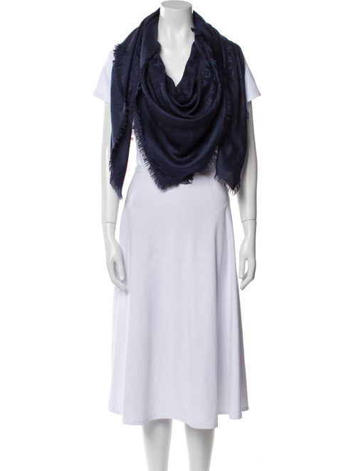 Louis Vuitton Silk LV Monogram Scarf