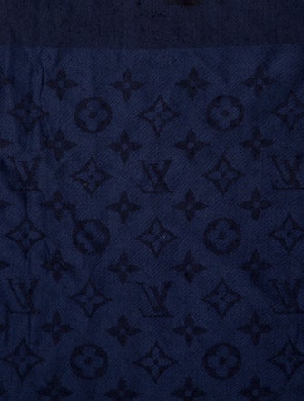 Louis Vuitton Silk LV Monogram Scarf