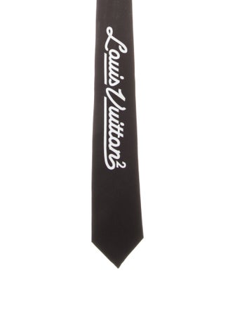 Louis Vuitton Silk Patterned Tie