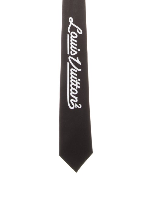 Louis Vuitton Silk Patterned Tie