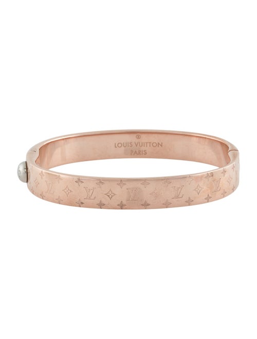 Louis Vuitton Two-Tone Nanogram Cuff