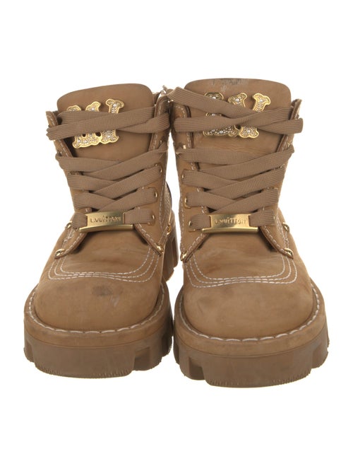 Louis Vuitton 2023 Leather Hiking Boots