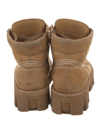 Louis Vuitton 2023 Leather Hiking Boots
