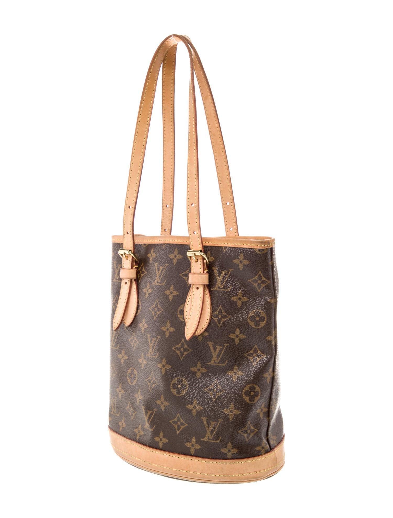 Louis Vuitton LV Monogram Petit Bucket Petit