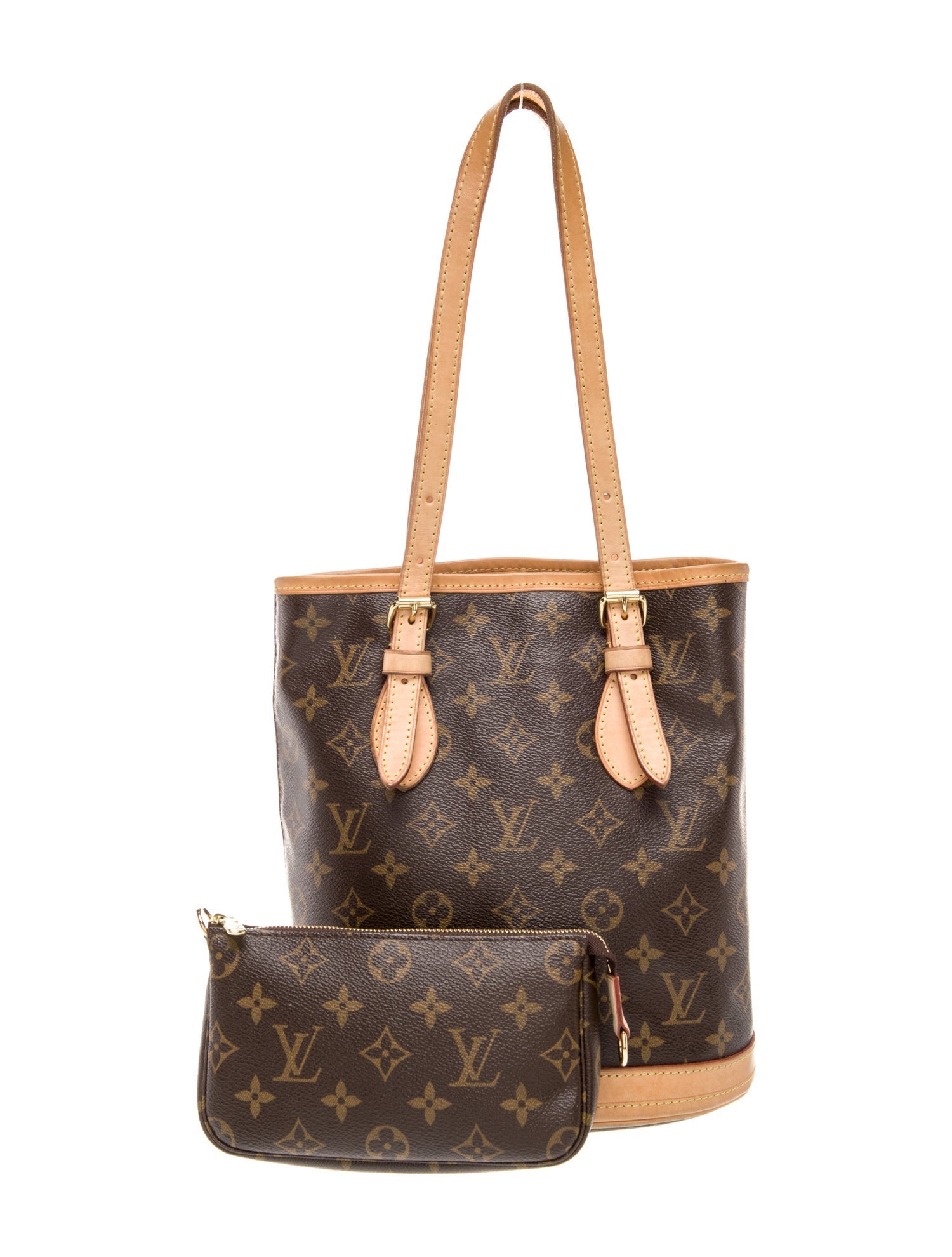 Louis Vuitton LV Monogram Petit Bucket Petit