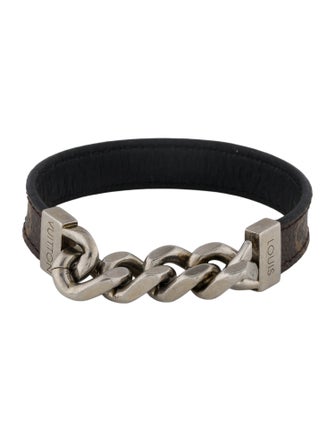 Louis Vuitton Monogram Cuban Link Bracelet