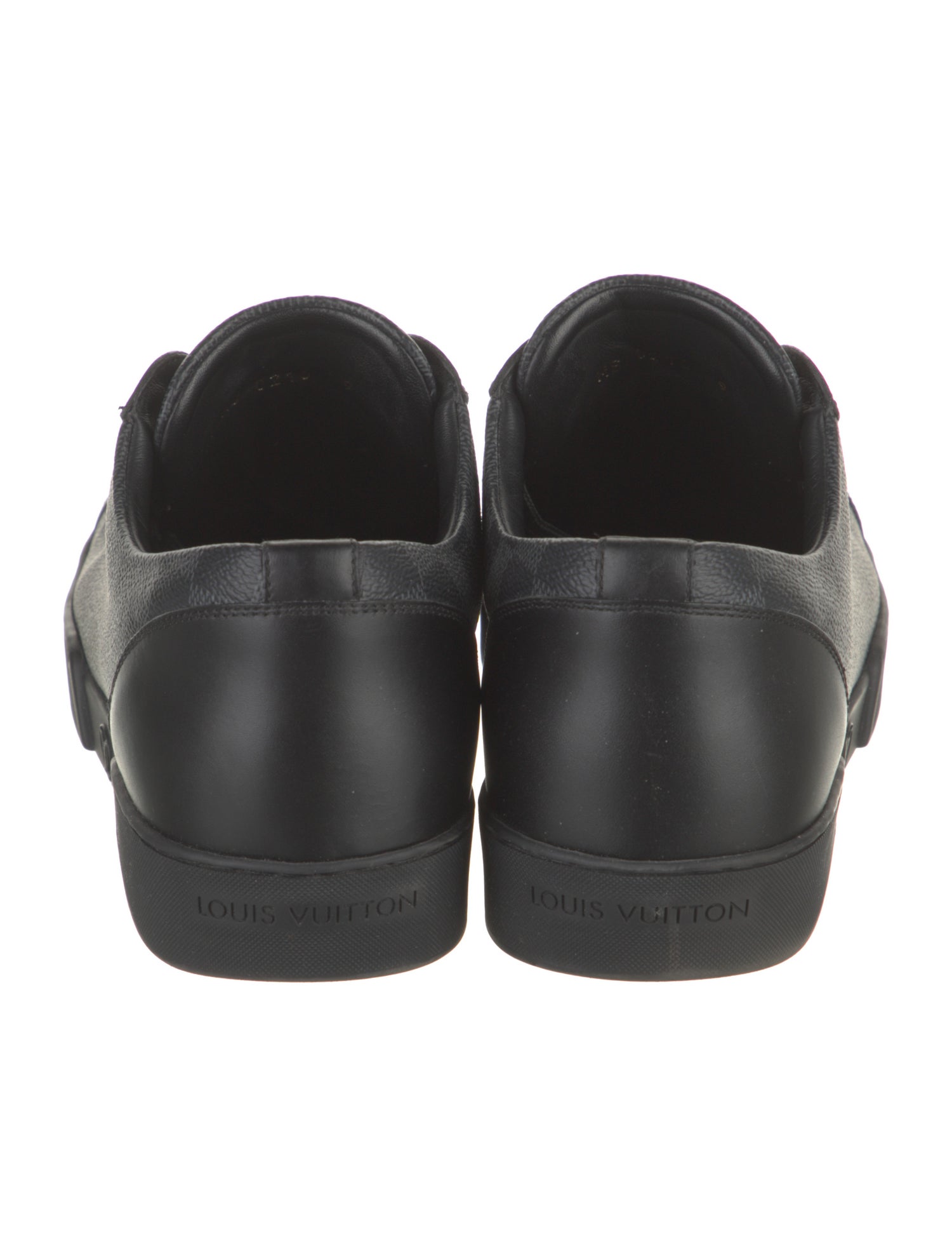 Louis Vuitton Damier Graphite Pattern Leather Sneakers