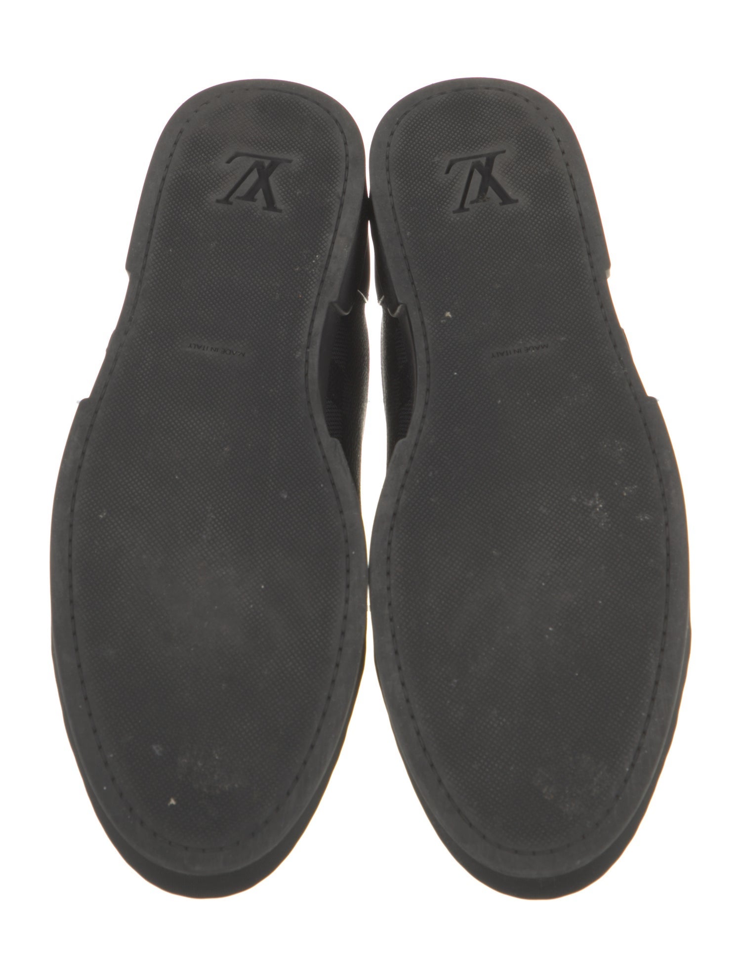 Louis Vuitton Damier Graphite Pattern Leather Sneakers