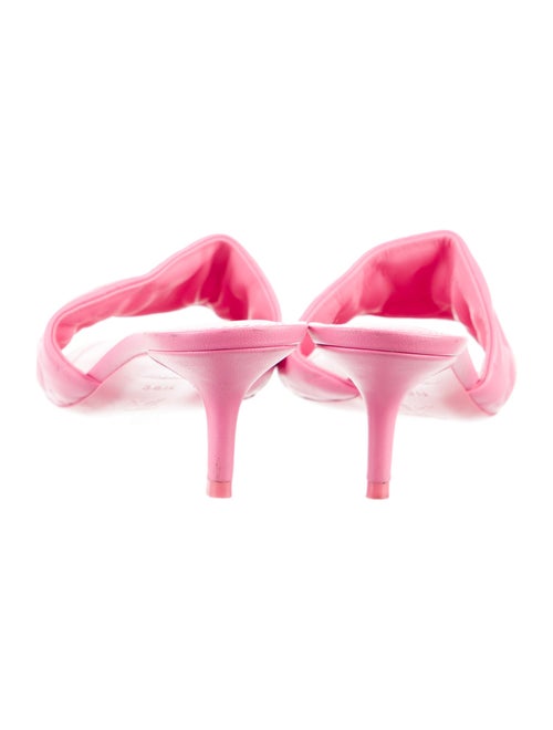 Louis Vuitton Monogram Pattern Leather Slides