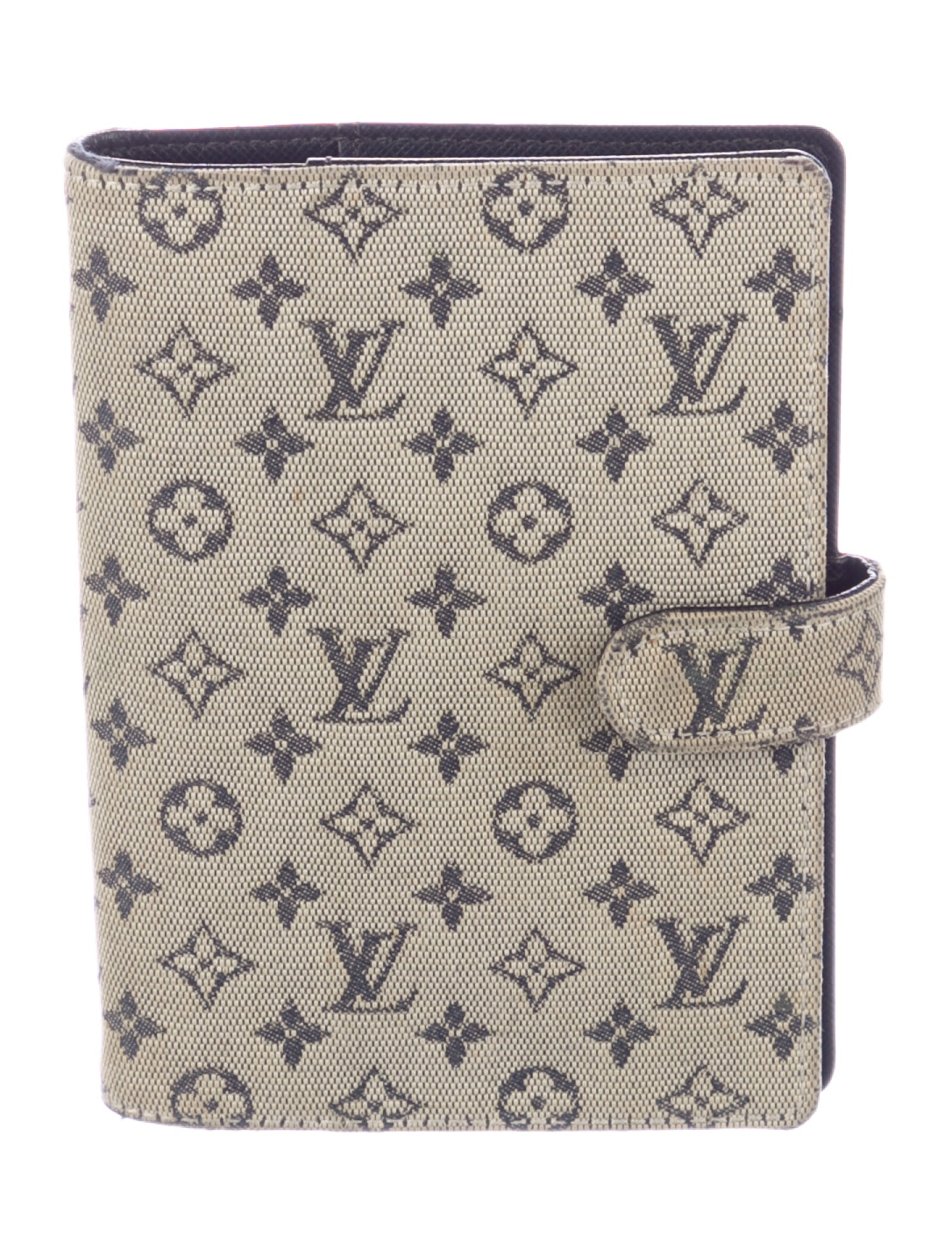 Louis Vuitton Mini Lin Small Ring Agenda Cover