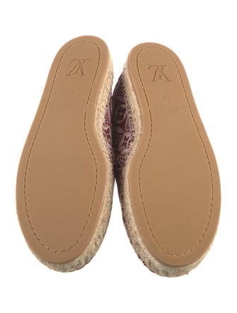 Louis Vuitton LV Monogram Canvas Espadrilles