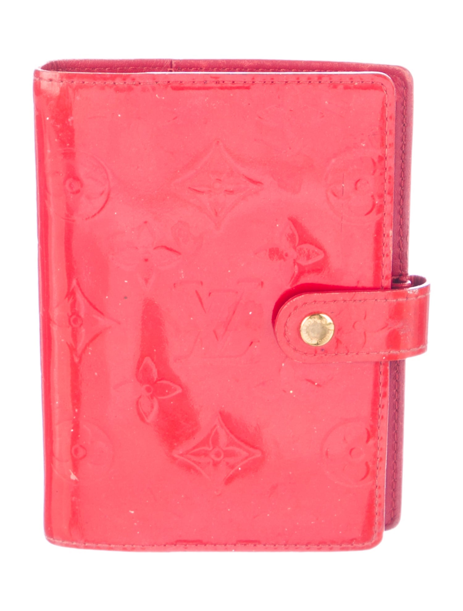 Louis Vuitton Monogram Vernis Small Ring Agenda Cover