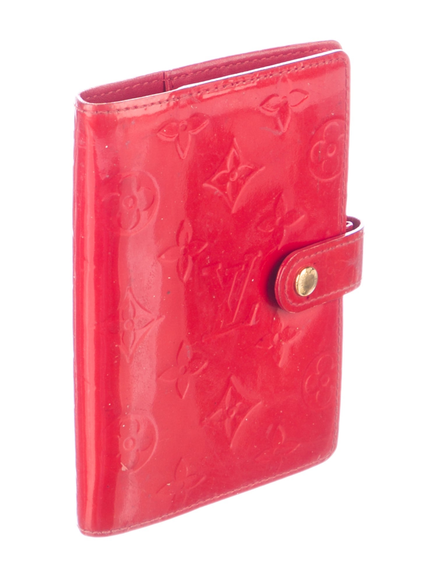 Louis Vuitton Monogram Vernis Small Ring Agenda Cover