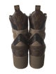 Louis Vuitton LV Monogram Suede Combat Boots